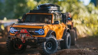 Rc Crawler Traxxas TRX4 BRONCO 2021  Group Trail [upl. by Eiramanna]