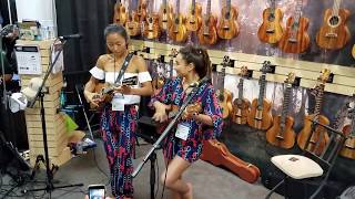 Utah Ukulele Festival 2017 NAMM Performance Honoka amp Azita  Misirlou [upl. by Euqitsym]