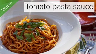 How to make tomato pasta sauce  with passata and hidden veg 🍝 [upl. by Levana24]