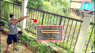 Amazing Homemade Powerful Wooden Slingshot With Less Material And Easy Tip [upl. by Edialeda]