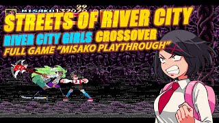 Streets of Rage 2  River City Girls Mashup  Sega Genesis  Misako Playthrough [upl. by Denise453]