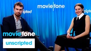 Divergent Cast Plays Wed Bed Dead Shailene Woodley Interview [upl. by Eecart295]