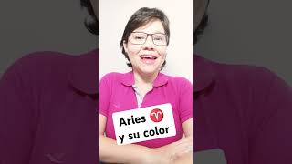 ¿Cuál es el color que rige a los del signo Aries [upl. by Aelahs726]