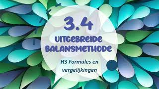 34 Uitgebreide balansmethode 2 vmboth [upl. by Ayamat]