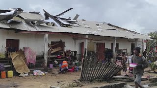 Madagascar  au moins 11 morts après le passage du cyclone Gamane [upl. by Anitac663]