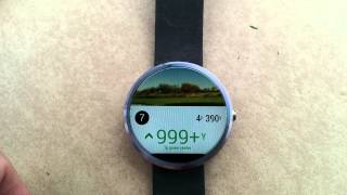 GolfShot Pro for Android Wear Review [upl. by Aesoh220]