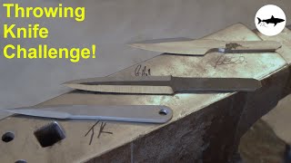 The throwing knife forging challenge [upl. by Borlow]