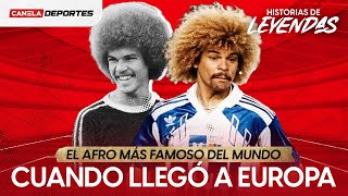 El PIBE VALDERRAMA y su famoso AFRO llegaron a EUROPA al MONTPELLIER  Historias de Leyendas [upl. by Ettecul454]