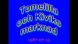 19870714 Tomelilla och Kiviks marknad [upl. by Lemaj]