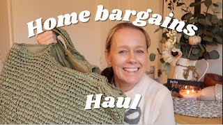 NEW HOME BARGAINS HAUL  CHRISTMAS IS COMING  CLARKE LIFE [upl. by Gensler]