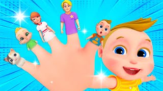 Finger Family Compilation  Kids Songs and Nursery Rhymes  Baby SumoCoco [upl. by Devland383]