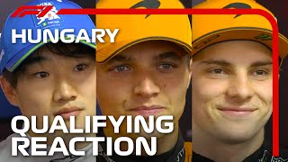 Drivers React After Qualifying  2024 Hungarian Grand Prix [upl. by Aoht194]