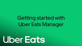 Uber Eats Manager Overview  Uber Eats [upl. by Sopher396]