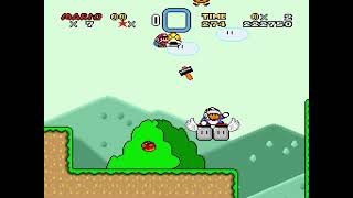 TAS SNES Super Mario World quotno powerups maximum exitsquot by PangaeaPanga in 1182322 [upl. by Noled906]