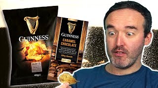 Irish People Try Guinness Snacks [upl. by Eylatan726]