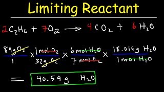 Limiting Reactant Practice Problems [upl. by Deland]