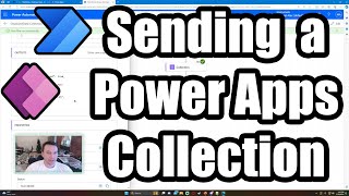 How to Send a Collection of Data from PowerApps to Power Automate  PowerApps V2  2024 Tutorial [upl. by Attinahs511]