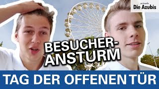 Besucheransturm beim Tag der offenen Tür  Provadis Die Azubis  Folge 5 [upl. by Eteragram]