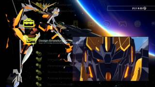 Playstation 3 RX0 Unicorn Gundam 02 Banshee Theme [upl. by Lumbard]