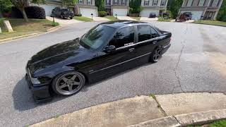 BEN’S E36 ON KANSEI KNP WHEELS [upl. by Slater]