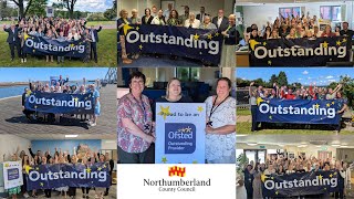 Northumberland County Council’s Children’s Services celebrate outstanding Ofsted rating [upl. by Eenattirb300]