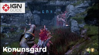 God of War  KonunsgardHail to the King Walkthrough  Part 2 [upl. by Nuahsad]