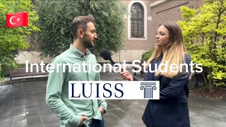 International Students In Rome LUISS University [upl. by Johiah]