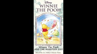 Opening to Winnie the Pooh and the Blustery Day 2000 VHS [upl. by Latsyrhk]