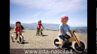 Triciclo design per bimbi  Bicicletta di design per bambini dalla Nuova Zelanda by LISTA NASCITA [upl. by Bryant]