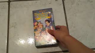 Disneys SingAlong Songs Heigh Ho VHS Review [upl. by Nnayllek]