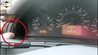 Mercedes W210 How to reset the daily mileage  How to reset the trip meter on Mercedes W210 [upl. by Notsyrb]