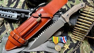 POHL FORCE RAMBO 40 LEGACY KNIFE  First Blood Last Blood Tribute Knife [upl. by Letsirc]