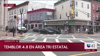 🛑 Temblor sacude a Nueva York y Nueva Jersey [upl. by Deane]