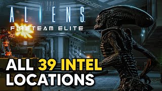 All Intel Locations Detailed Guide  Aliens Fireteam Elite [upl. by Crowley]