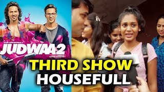 Judwaa 2 Public Review  FullPacked THIRD SHOW  Gaiety Galaxy HOUSEFULL [upl. by Eiralav172]