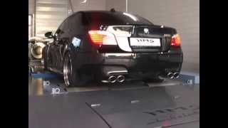 звук выхлопа BMW M5 e60 V10 [upl. by Aitret]