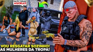 GTA V VIDA DO CRIME  VOU RESGATA A MEL JUJU E CUCA SOZINHO CABEÇA QUEIRA OU NÃO😡  43 wesy gta [upl. by Lajes202]