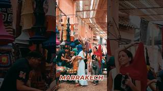 MARRAKECH MOROCCO Lost in the Souks of Marrakech 🌟 travel holiday summer love [upl. by Asyl]