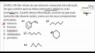 Compostos aromáticos e não aromáticos [upl. by Assilym]