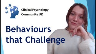 Behaviours that Challenge [upl. by Auhs]