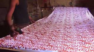 Batik Printing Ujjain Madhya Pradesh [upl. by Notluf]