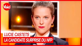 Matignon  qui est Lucie Castets la candidate surprise du Nouveau Front populaire   Voici [upl. by Einnim]