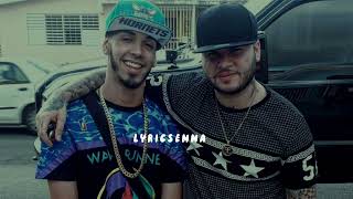 Oscuridad  Anuel AA Ft Farruko Letra [upl. by Areema490]