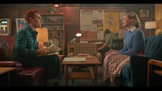 veronica makes betty ask archie on a date barchie riverdale 7x06 [upl. by Aiekan828]