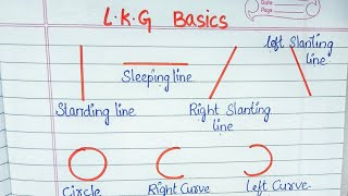 LKG Class Basics Learning For Students [upl. by Bettye]