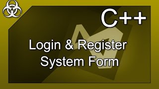 Login System with Registration amp Filestoring amp Filesystem C Tutorial Visual Studio [upl. by Dorey735]