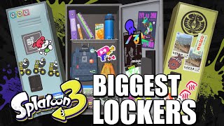 HOW TO Get BIGGEST Lockers in Splatoon 3 on Nintendo Switch [upl. by Ahteral]