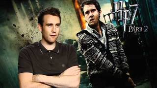 Harry Potter e i doni dela morte  parte 2 Intervista a Matthew Lewis [upl. by Aubin992]