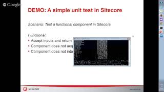 Automated Testing with Sitecore V2 [upl. by Yeltnarb]