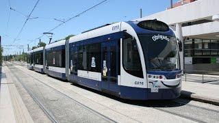 Almada Lisbon Tramway  Metro Sul do Tejo [upl. by Nierman]